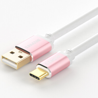 

SAMZHE) Type-C data cable USB2.0 Andrews charging line fast charge line support millet 5 / 4C music as Huawei P9 / P10 rose gold 0.5 m LC-50C