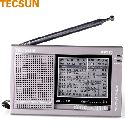 

Tecsun R-9710 Elderly Radio Secondary Frequency Conversion Semiconductor Brown