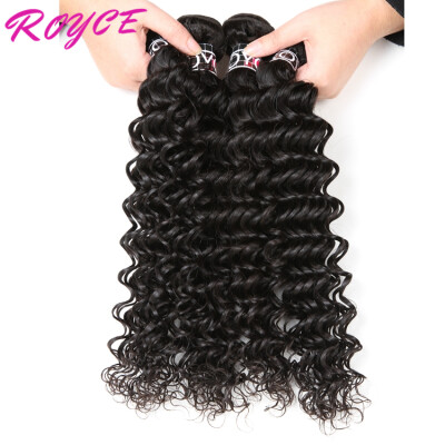 

Deep Wave Brazilian Virgin Hair 4Bundles Unprocessed Human Hair Curly Wave Weave Deals Brazilian Human Hair Extensions