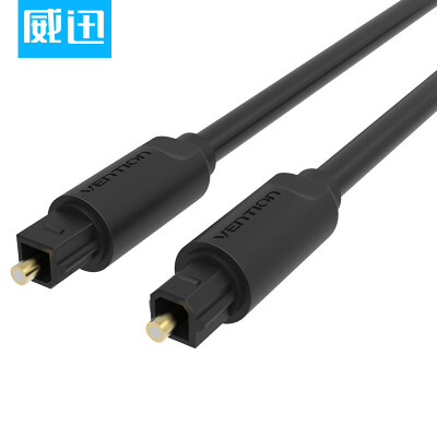 

Wei Guan VENTION HD interface line digital optical fiber audio cable high fidelity square speaker audio amplifier cable DVD player home theater audio cable 3 meters black BAEBI