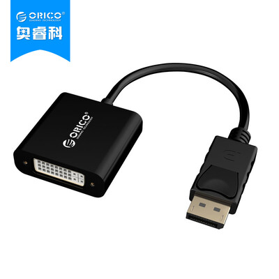 

ORICO DPTD DisplayPort для DVI Видеокабель Конвертер DV-DVI Преобразовательный кабель Черный