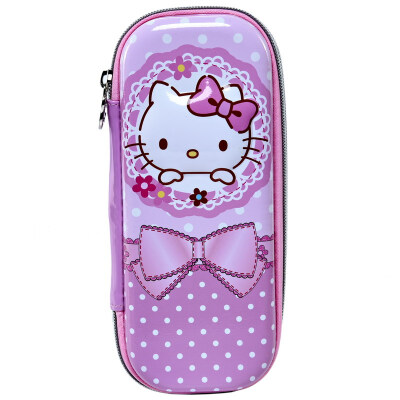 

Hello Kitty (hellokitty) children pencil case stationery multi-functional primary school students pencil box fashion creative pencils student learning supplies KT-001 pink