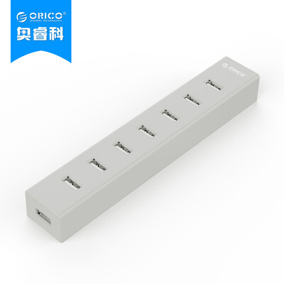 

ORICO H7013-U2-03 Разветвитель USB 7-портовый концентратор концентратора HUB Apple Notebook / Tablet PC для 0,3 м Серый