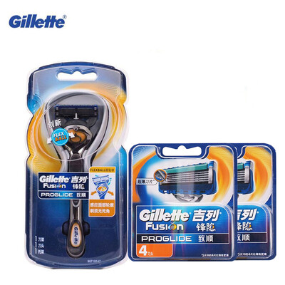 

Gillette Fusion Proglide Бритья Flexball Бритья Лезвий Бритвы Для Мужчин Бренды Бритвы Безопасной Бритвы 1 Держатель 9 Лезвия