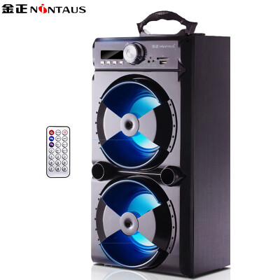 

NINTAUS N16 Square Dance Audio High Power Outdoor Портативный портативный громкоговоритель Промо-усилитель громкой связи (черный)