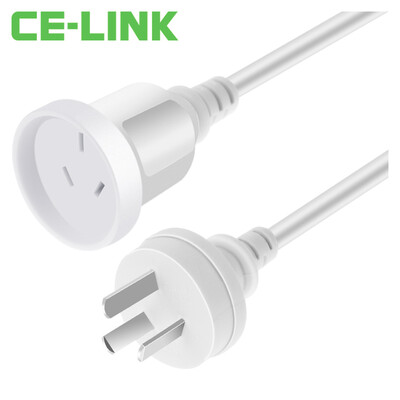 

CE-LINK 2675 3 штекер 10A удлинительный шнур питания 8 м GB 3x1,5 квадратный полный медный провод большой мощности три вилки мужской выключатель женский кабель для подключения к компьютеру прямой белый