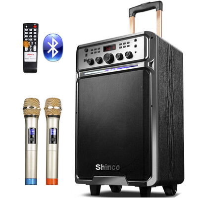 

Shinco (Shinco) S28 10 Yingcun аудио-видео вагонетки кадриль Speaker открытой мобильной зарядки песня звук лента 10-дюймовый экран двойной микрофон