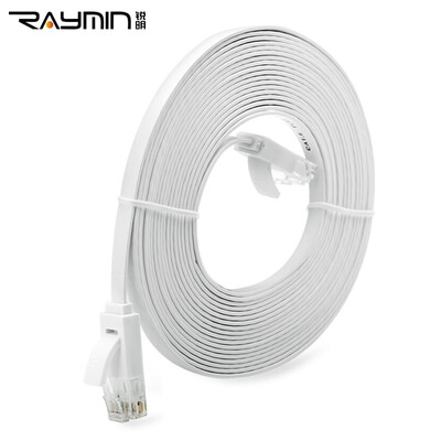 

Руи Мин RM6615WH супер-шесть Gigabit 15м OFC плоский сердечник кабеля белый 8