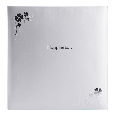 

NCL Japan Import Album Silver Happiness DIY Ginger Paste Couple Album Wedding Album Album WYB-73260-SV