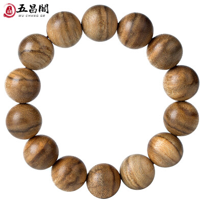 

Five Chang Court Shen Xiang wooden hand string male and female beads bracelet 16mm * 14 stars