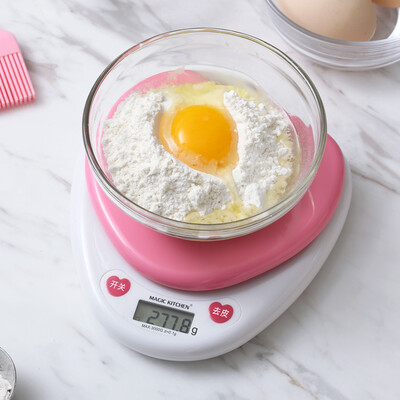 

Magic kitchen (Magic Kitchen) heart-shaped electronic scale 0.1g precision kitchen scale baking tools electronic said