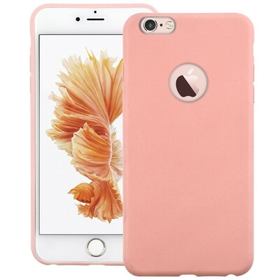 

Sanctuary (Sendio) Apple iPhone6 ​​/ 6s Plus mobile phone protection shell cute candy color tpu all-inclusive soft anti-drop shell pink