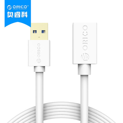 

ORICO CER3-10 USB3.0 Высокоскоростная линия передачи данных линии Мужская пара Мама 1 метр круглый белый