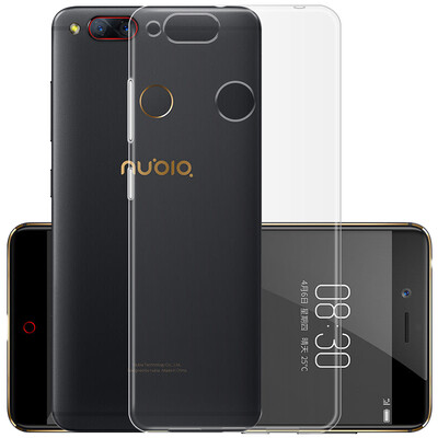 

YOMO Nubian Z17mini мобильный телефон чехол защитная крышка z17 мини мобильный телефон раковина силикон прозрачный прозрачный все включено мягкая раковина прозрачный белый