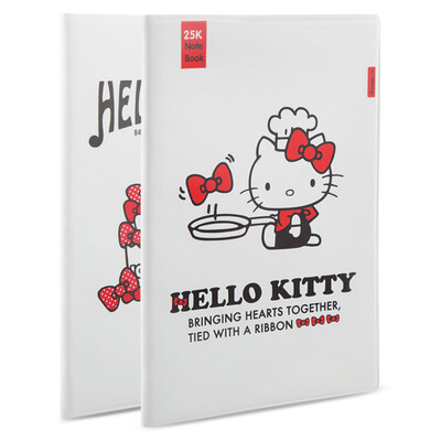

Guangbo (GuangBo) 25K64 Zhang Notebook Diary of the plastic sleeve / Hello Kitty pattern random KT81016