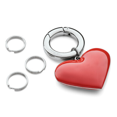 

Germany PHILIPPI red heart-shaped key ring car key holder to send his girlfriend birthday gift Valentine's Day gift 2011001