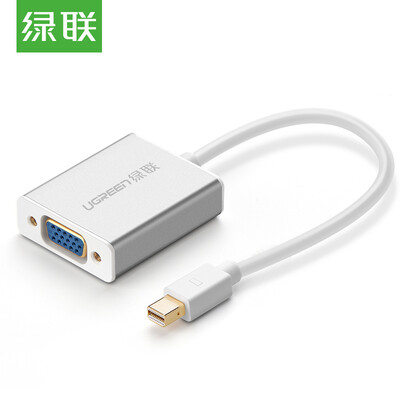 

Green UGREEN Mini DP to VGA converter with audio Apple lightning interface to vga adapter adapter Mini DisplayPort computer monitor cable 10437