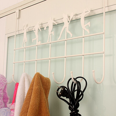 

Guard home European bathroom thickening door hook hook creative coat hook no trace free nail-free drilling