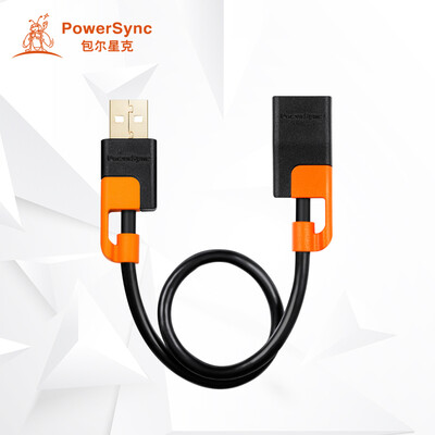 

Bauer звезда г (PowerSync) CUB2GAR0010F USB2.0 AM TO AF расширение данных линии с черно-оранжевым цветом стабилизатором поперечной устойчивостью