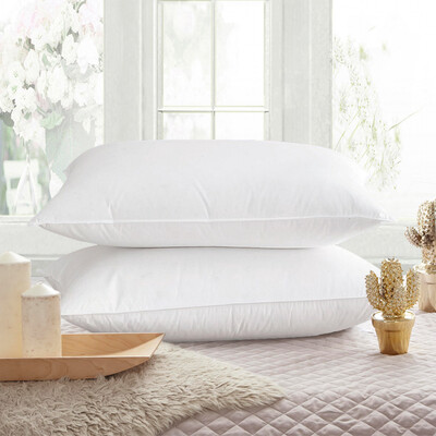 

LENCIER LENCIER pillow core textile five-star hotel soft high elastic fiber pillow cotton fabric 1100g 74 48cm