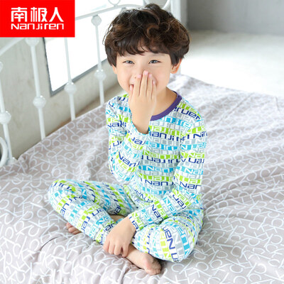

Antarctic Nanjiren children underwear men&women autumn&winter cotton wool underwear underwear in the big child baby autumn clothes suit pants suit