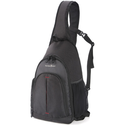 

Victorian Traveler (victoriatourist) C1102 Universal SLR Camera Bag Anti-theft Shoulder Digital Photography Package Fashion Travel Messenger Backpack Black