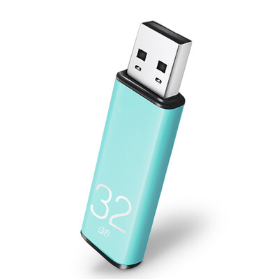 

OV U-color 32G USB20 metal U disk ice blue