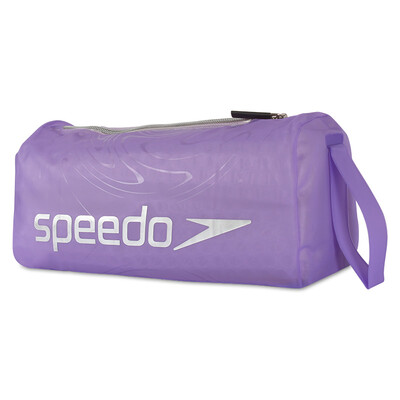 

Speedo Speedo gym bag waterproof swimming bag men&women swimming goggles swimming cap swimsuit accessories storage bag portable swimming equipment fashion printing swimming bag 161057-30 purple