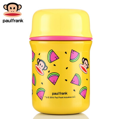 

Big mouth monkey (Paul Frank) insulation cup ladies student children cups portable cute cartoon cup 350ml Yaohuang PF006