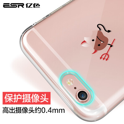 

Миллиард цветов (ESR) iPhone6s Plus / 6 Plus мобильный телефон оболочки / защитный рукав силикона мягкая оболочка прозрачна Выдерживает падение Ping То немногое серии дьявол