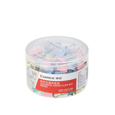 

Coix Color long tail clip ticket holder set 32mm25mm19mm B3652