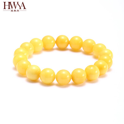 

Ai Hua Shang HWSA Amber Beeshose Hand string 9-10mm single lap certificate