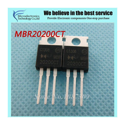 

10pcs free shipping MBR20200CT MBR20200 MBR20200C Schottky & Rectifiers 20 Amp 200 Volt Dual TO-220 new original