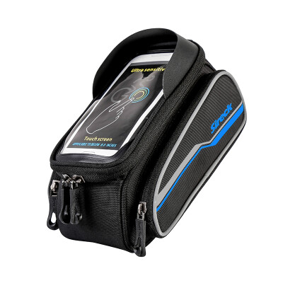 

Sireck MTB велосипед мешок 6" Frame Touchscreen Велосипед Saddle Bag Велоспорт Передняя труба велосипеды Сумка Чехол для телефона