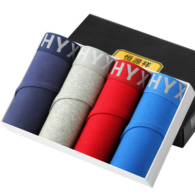 

Men's cotton boxers 4pcs/lot