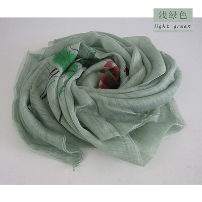 

Genuine Orangefox silk cashmere printed Chinese wind scarf 2