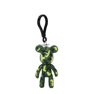 

Violent bear (POPOBE) 3-inch bear bear deduction creative cartoon characters pendant bag ornaments key pendant key chain small doll camouflage