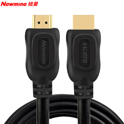 

Newmine HT-1001 HDMI cable version 20 44K HDTV monitor line computer projector notebook cable 5 meters