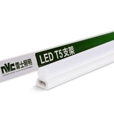 

[Jingdong Supermarket] NVC (NVC) NVC lighting 1.2 meters LED tube T5 shadowless lamp integrated T5 bracket set 14W is white 6500K