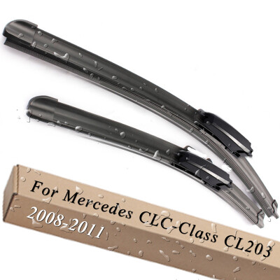 

Wiper Blades for Mercedes Benz CLC-Class CL203 22"&22" Fit Slider Arms 2008 2009 2010 2011