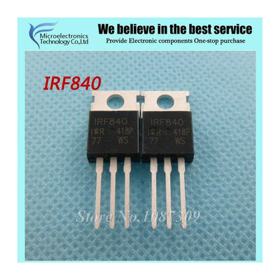 

20pcs free shipping IRF840 IRF840PBF MOSFET N-Chan 500V 80 Amp TO-220 new original