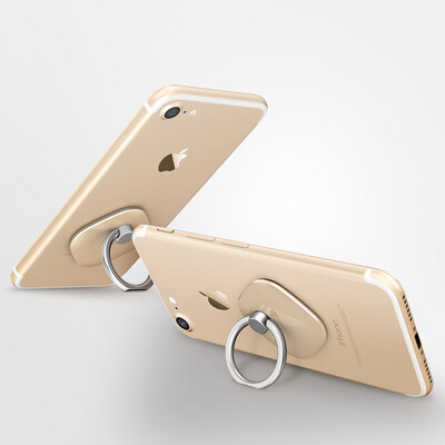 

ESR mobile phone bracket finger buckle car bracket lazy stent Apple Andrews flat universal stent multi-functional stent - champagne gold
