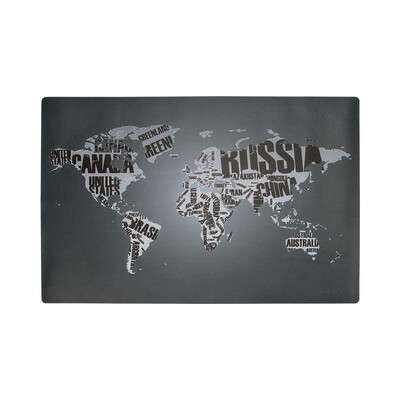 

Broad GuangBo large writing table mat 700 450mm office supplies world map NC2884