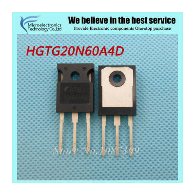 

5pcs free shipping HGTG20N60A4D 20N60A4D 20N60 TO-247 IGBT Transistors 600V new original