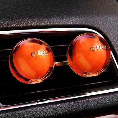 

CarSetCity cue fragrant ball car with car air outlet perfume aromatherapy car decoration supplies pendant decoration sunlight orange dress