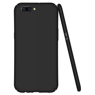 

Yomo OPPO R11 телефона оболочка телефона кожа случае чувствовать себя полностью обрезные Hard Case Black