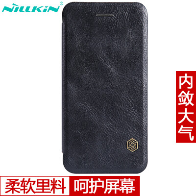 

Nilkin iPhone6Apple 6iPhone6s Qin series mobile phone protection leather case black