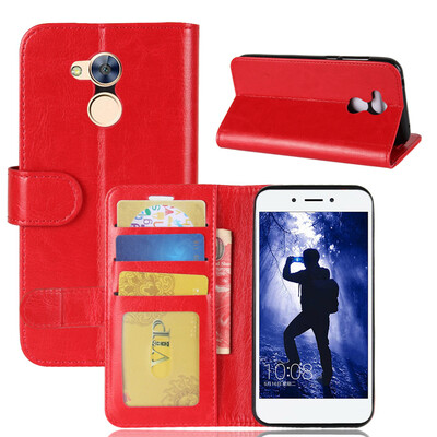 

GANGXUN Huawei Honor 6A Case High Quality PU Leather Flip Kickstand Wallet Cover for Huawei Honor 6A