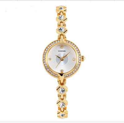 

Exquisite diamond steel ladies trend quartz watch as gift for women