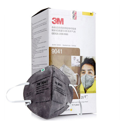 

3M anti-haze masks 9041 trace of organic vapor odor&particle masks 25 only anti-dust anti-haze ear wearing